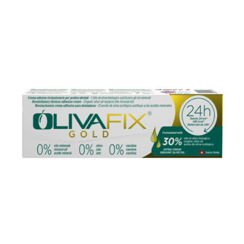 OlivaFix® Gold Denture Adhesive Cream Bonyf