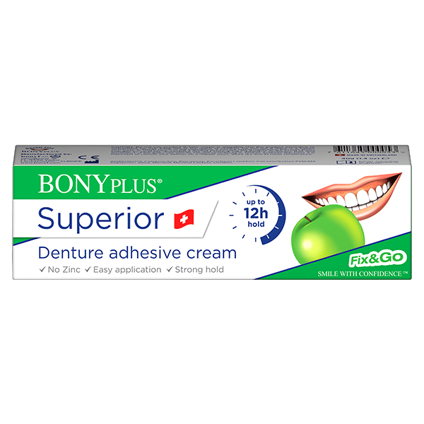 Superior Denture Adhesive Cream Bonyf