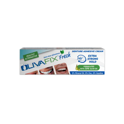 OlivaFix® Fresh Denture Adhesive Cream Bonyf