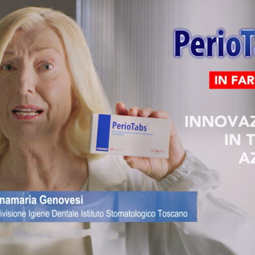 Lancement d’une vaste campagne télévisée en Italie pour le tout dernier produit innovant de bonyf, PerioTabs®.